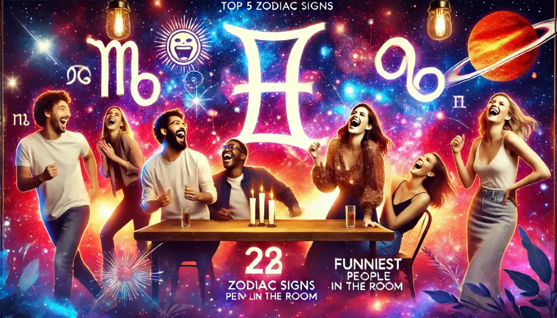 Top 5 Zodiac Signs Who Are the Funniest People in the Room